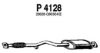 FENNO P4128 Middle Silencer